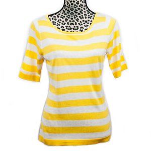 New York & Company stripped top Sz M